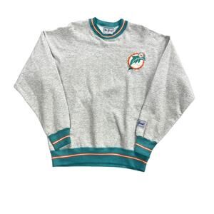 Grey Miami Dolphins Crew